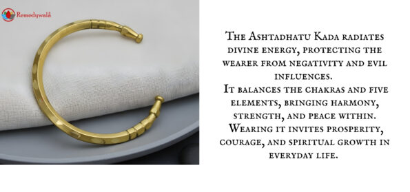Ashtadhatu Kada - Faceted Design