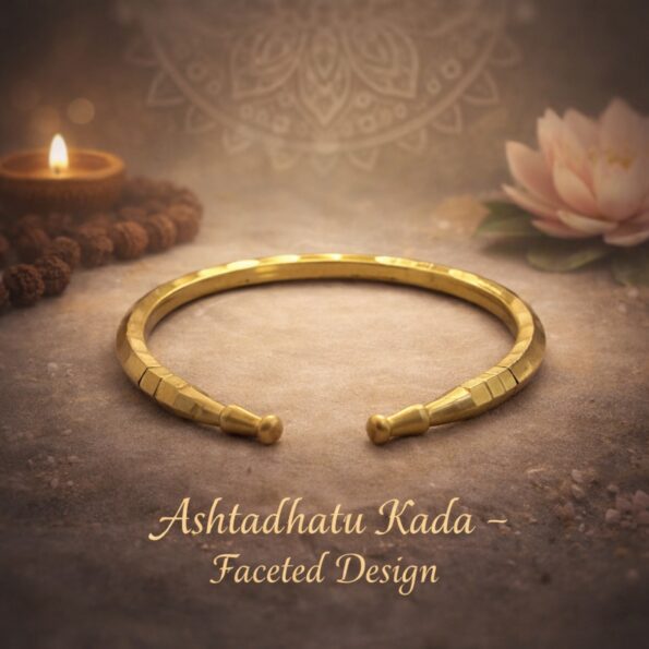 Ashtadhatu Kada – Faceted Design