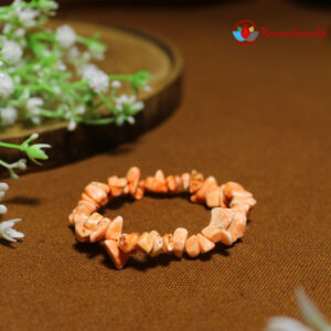 Red Fashionable Chips Bracelet