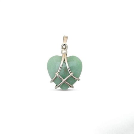 Green Aventurine Heart Pendant