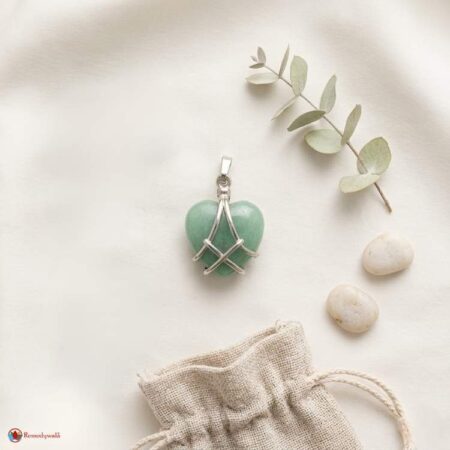 Green Aventurine Heart Pendant