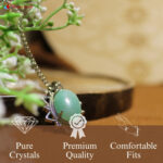 Green aventurine star frame pendant (3)
