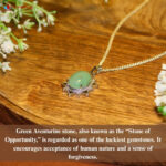 Green aventurine star frame pendant (3)