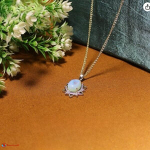 Opalite Star Frame Pendant