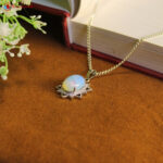 Opalite Star Frame Pendant