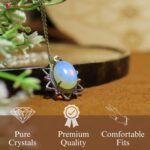 Opalite Star Frame pendant (4)