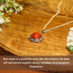 Red Jasper Flower Frame Pendant (5)