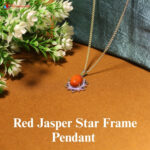 Red Jasper Star Frame Pendant (4)
