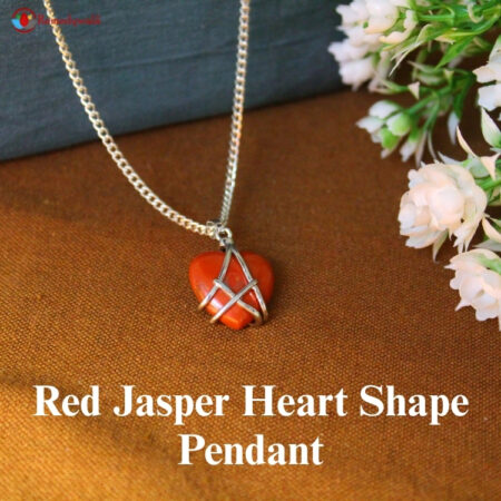 Red jasper Heart Pendant