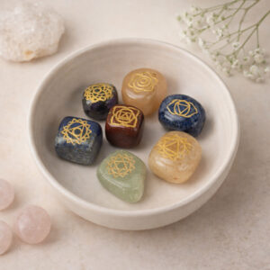 7 Chakra Reiki Tumble Set