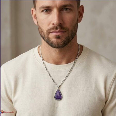 Amethyst Frame Pendant