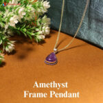 Amethyst Frame Pendant (4)