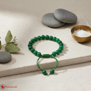 Green Aventurine Macrame Bracelet