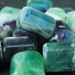 Multi Fluorite Tumble Stone