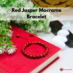 Red Jasper Macrame Bracelet 750 (4)