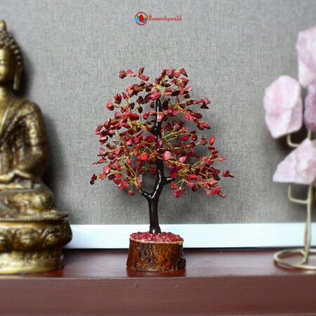 Red Jasper Crystal Tree - 300 beads
