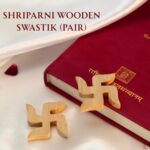 Shriparni Wooden Swastik (Pair)