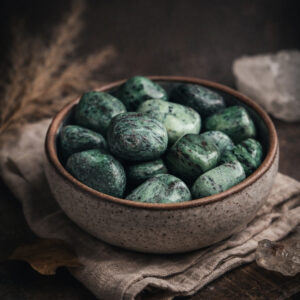 African Ruby Zoisite Tumble Stone