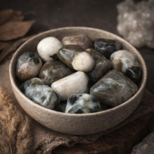 Cats Eye Moonstone Tumble Stone