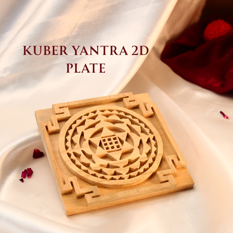 Kuber Yantra 2D Plate