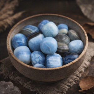 Blue Opal Tumble Stone