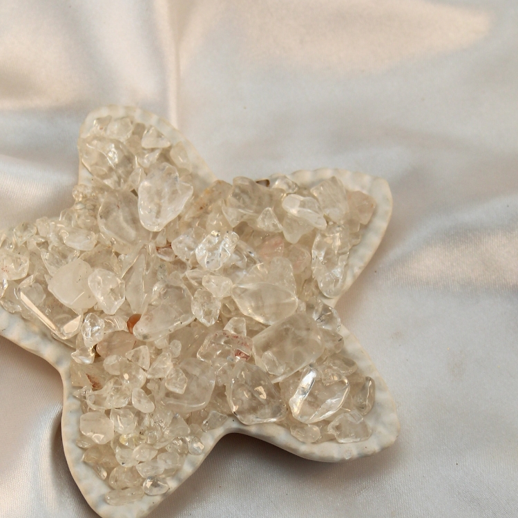 Clear Quartz Polished Chips