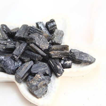Black Tourmaline Rough Stone