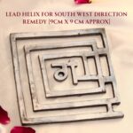 Lead Helix for South West Direction Remedy [9CM X 9 cm Approx]