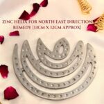 Zinc Helix for North East Direction Remedy [13CM X 12CM Approx]