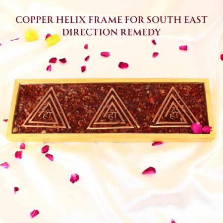 Copper Helix Frame For South East Direction Remedy