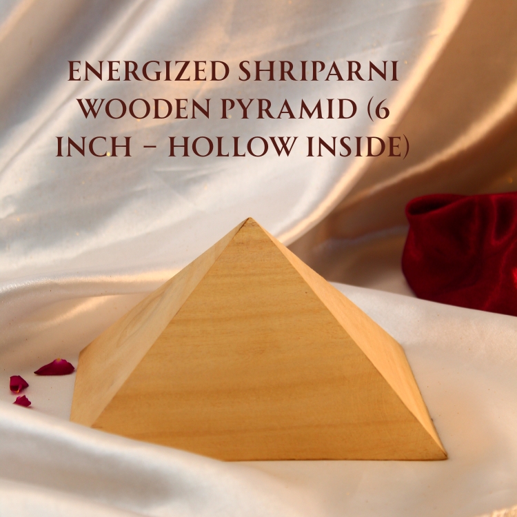 Energized Shriparni Wooden Pyramid