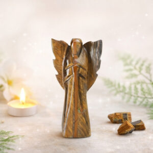 Tiger Eye Crystal Angel(3 inch)