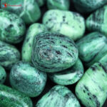 African Ruby Zoisite Tumble Stone