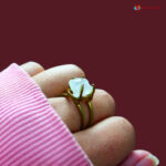 Clear Quartz Raw Stone Ring (5)