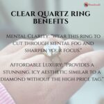 Clear Quartz Raw Stone Ring (5)