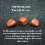 Red Goldstone Tumble Stone (9)