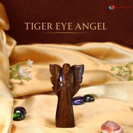 Tiger Eye Crystal Angel(3 inch)