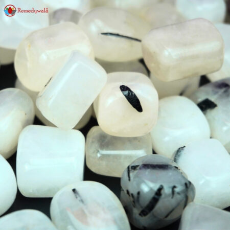 White Rutile Tumble Stone