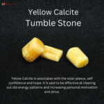 Yellow Calcite Tumble Stone (9)