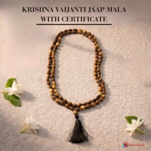 Krishna Vaijayanti Jaap Mala With Certificate