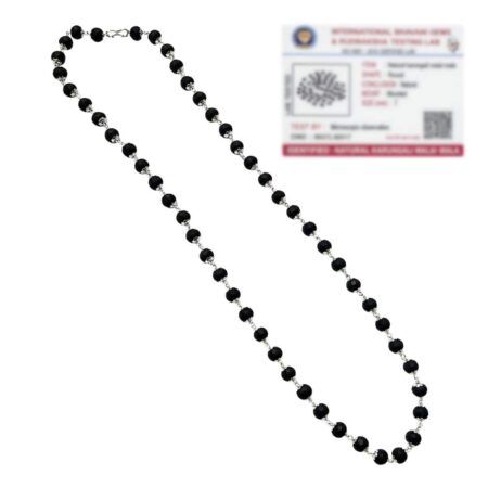 Natural Karungali Malai Mala 7mm (Ebony Wood Mala)