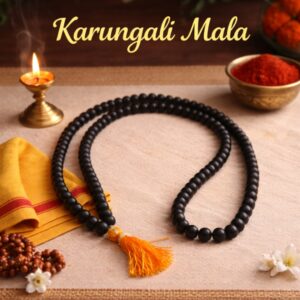 Natural Karungali Mala 8mm