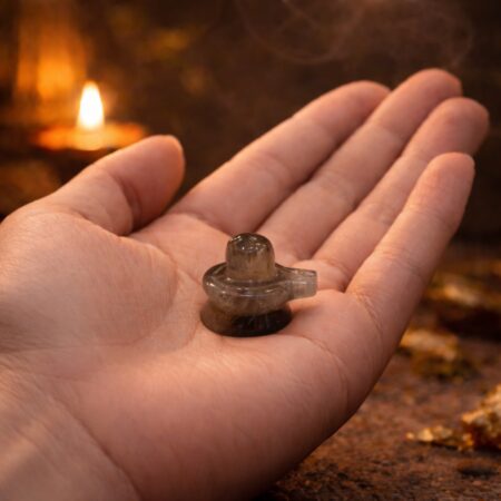 Natural Smoky Quartz Shivling
