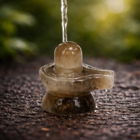 Natural Smoky Quartz Shivling