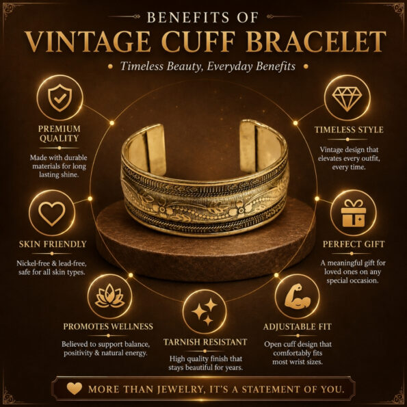 Vintage Heritage Brass Kada