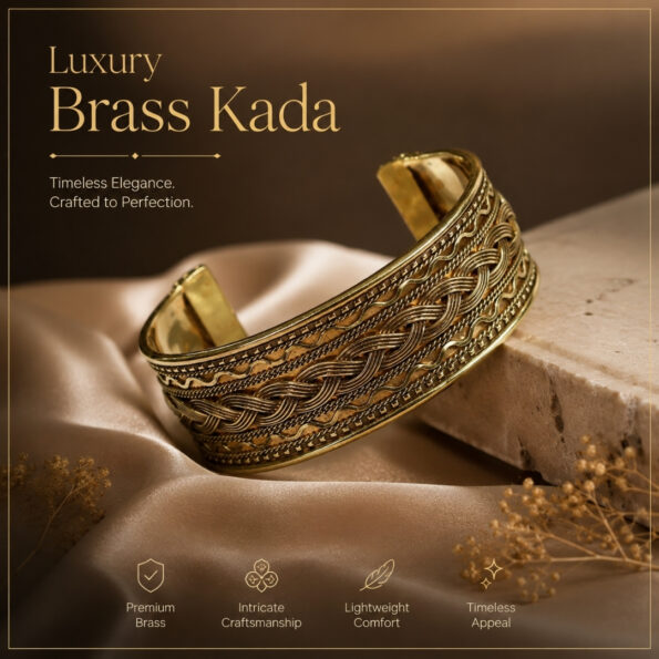 Luxury Brass Kada