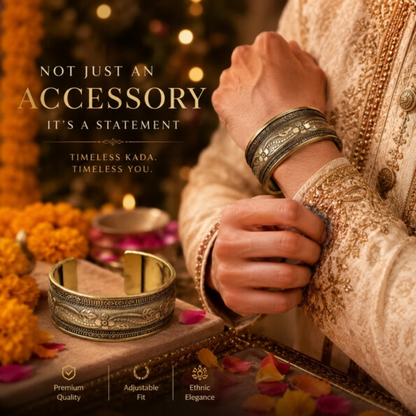 Vintage Heritage Brass Kada