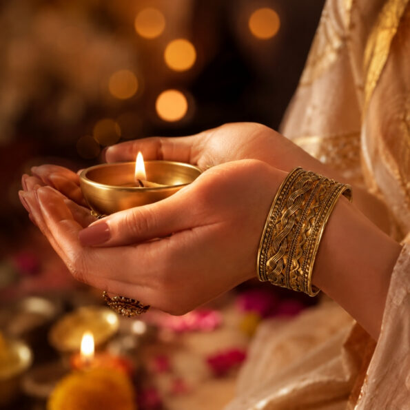 Luxury Brass Kada