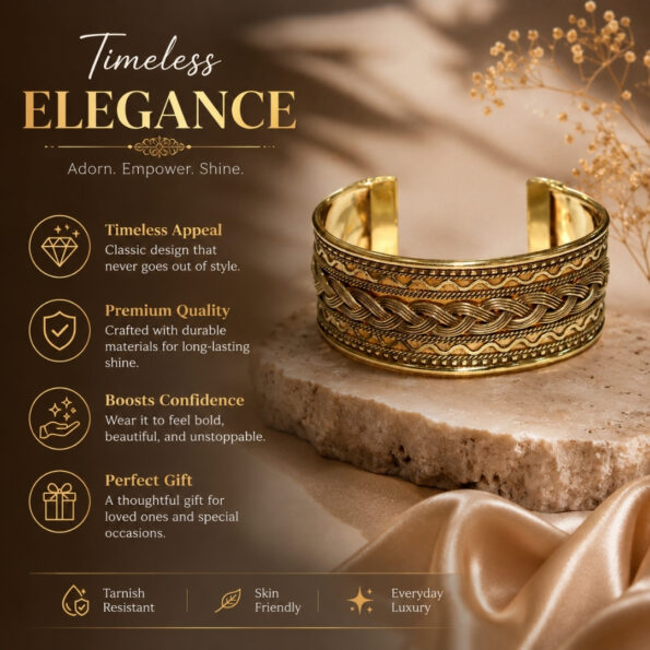 Luxury Brass Kada