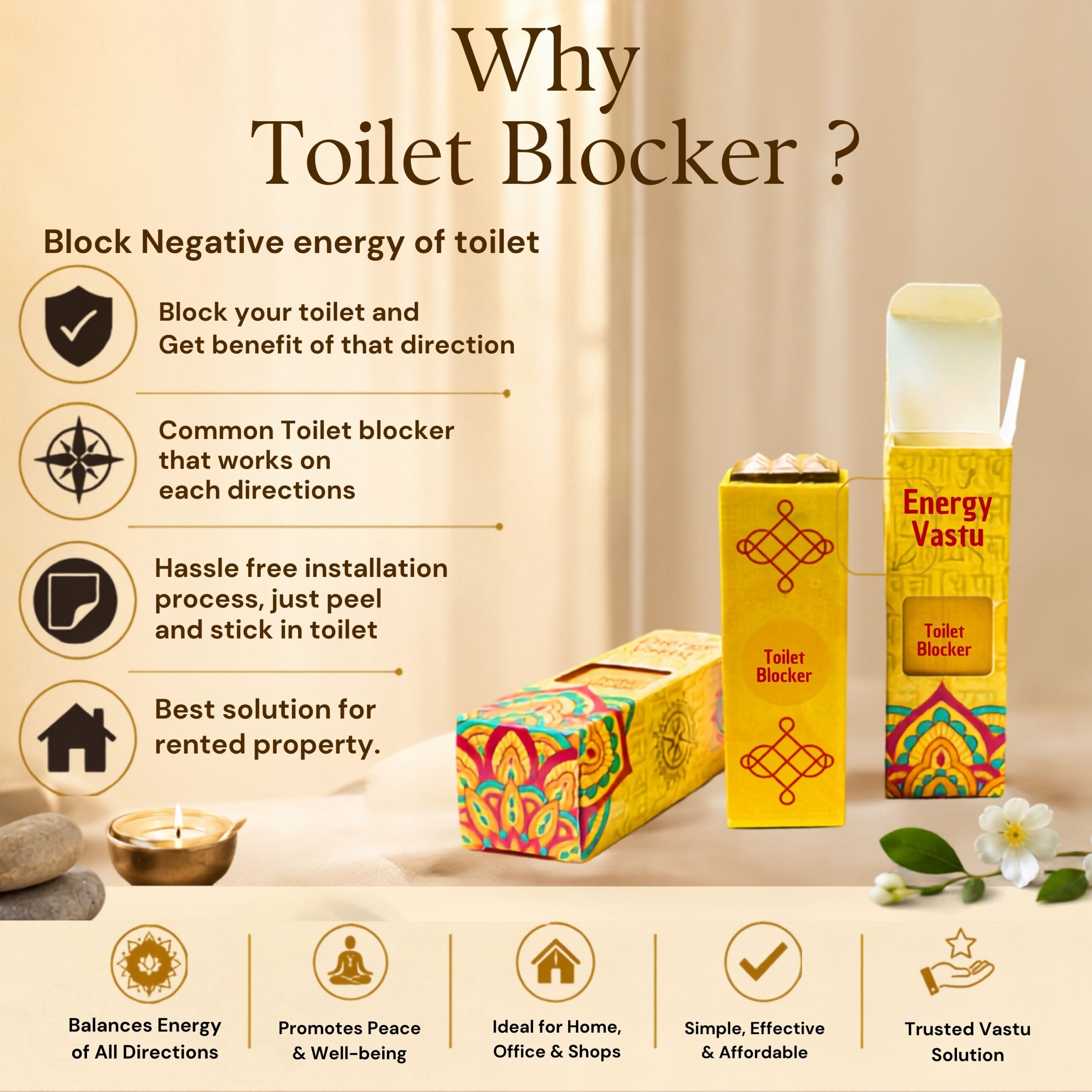 Remedywala Toilet Blocker